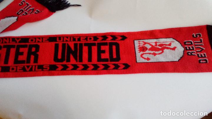 Coleccionismo: BUFANDA DEL MANCHESTER UNITED - Foto 3