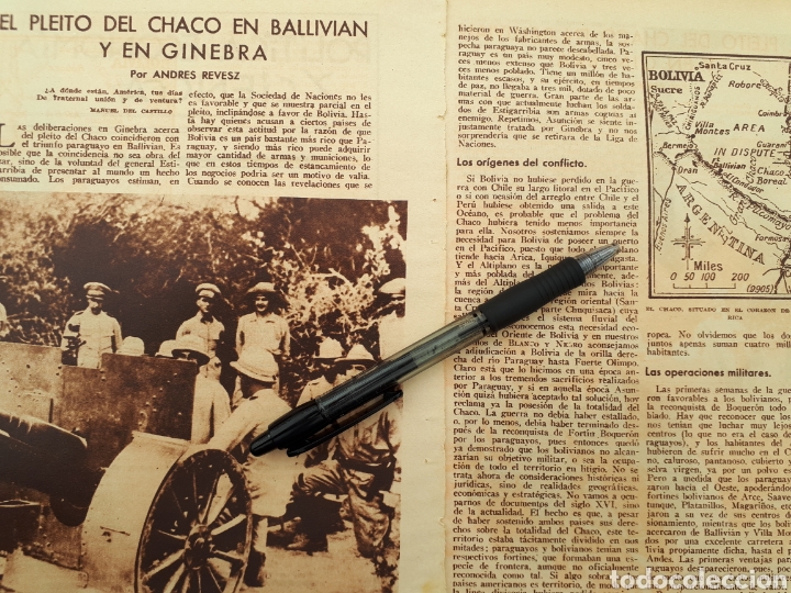 Coleccionismo: EL PLEITO DEL CHACO EN BALLIVIAN Y EN GINEBRA. 1934
