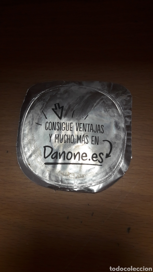 Collectionnisme: Tapa etiqueta Yogur Danone Espa&ntilde;a