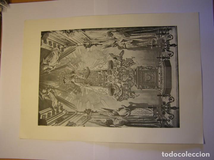 Coleccionismo: Goig - gozo a N&ordf; S&ordf; de los Desemparados, iglesia de San Agust&iacute;n, Barcelona. Mediados siglo XX.
