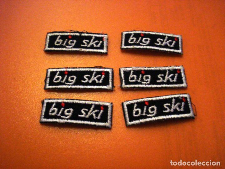 Coleccionismo: BIG SKI - PARCHE BORDADO (6 unidades)
