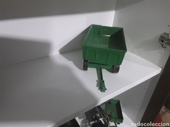 Coleccionismo: Remolque John Deere a escala - Foto 2