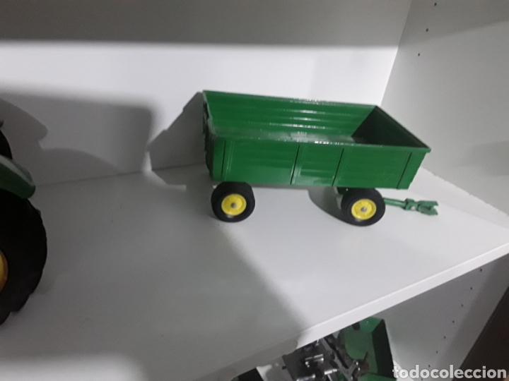 Coleccionismo: Remolque John Deere a escala - Foto 3