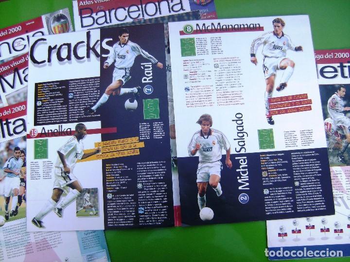 Coleccionismo: Lote de 6 Atlas visual de la Liga del 2000 - Foto 3
