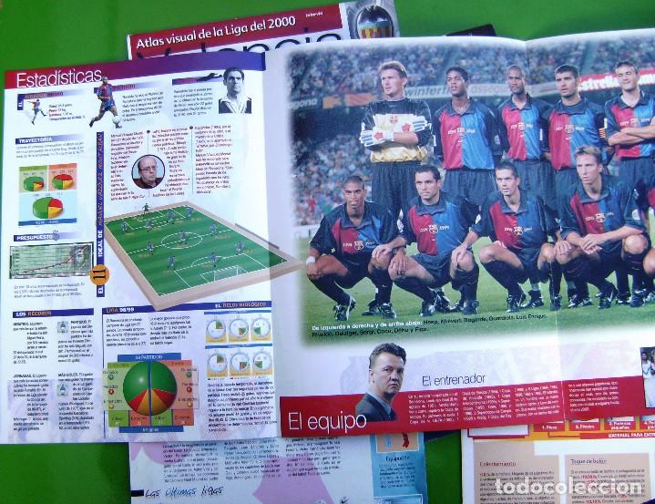 Coleccionismo: Lote de 6 Atlas visual de la Liga del 2000 - Foto 5