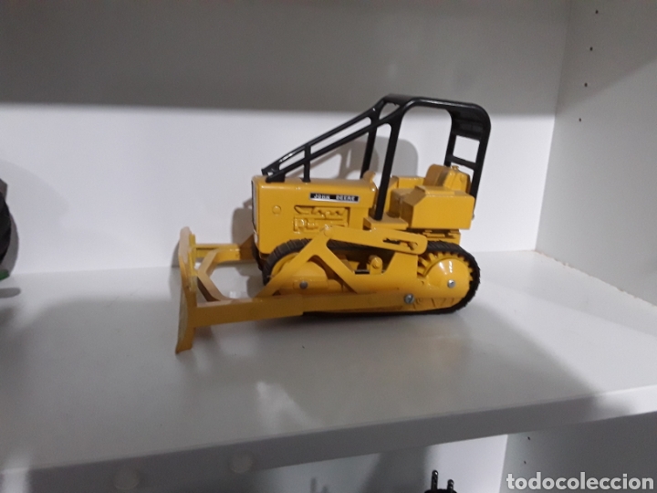 Coleccionismo: Niveladora John Deere a escala - Foto 3