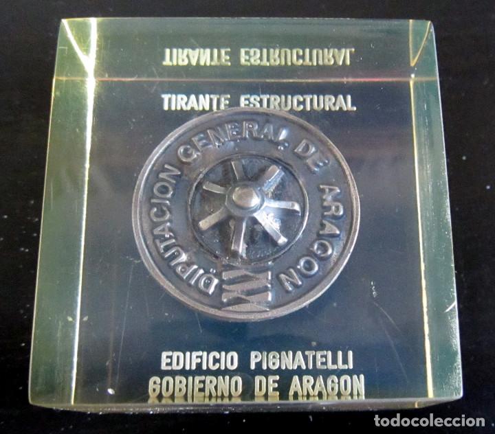 Coleccionismo: TIRANTE ESTRUCTURAL DIPUTACION GENERAL DE ARAGON EDIFICIO PIGNATELLI ZARAGOZA GOBIERNO ARAGON DGA