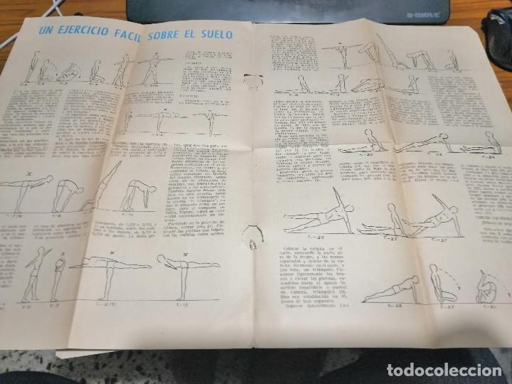 Collectionnisme: DOCUMENTO. TABLAS DE EJERCICIOS DE GIMNASIA EN LOS XIII CAMPEONATOS DE ESPA&Ntilde;A. CON TEXTO. RARO