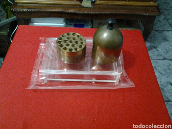 Coleccionismo: Cigarrera de bronce - Foto 2