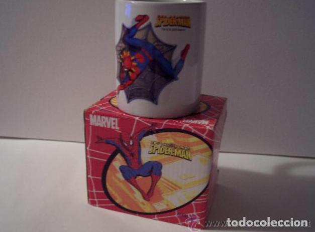 Coleccionismo: TAZA SPIDERMAN CON CAJA