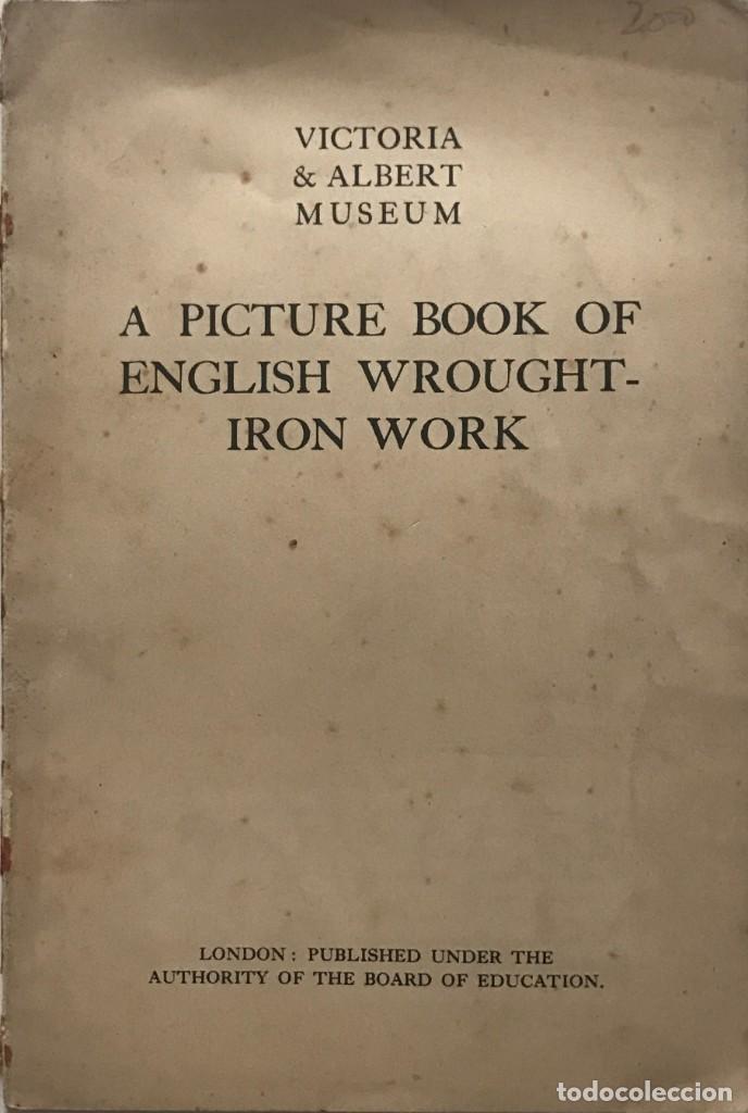 1926 A picture book of english wrought-iron work 12,5x18,5 cm