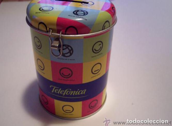 Coleccionismo: HUCHA TELEFONICA 10cm. - Foto 1