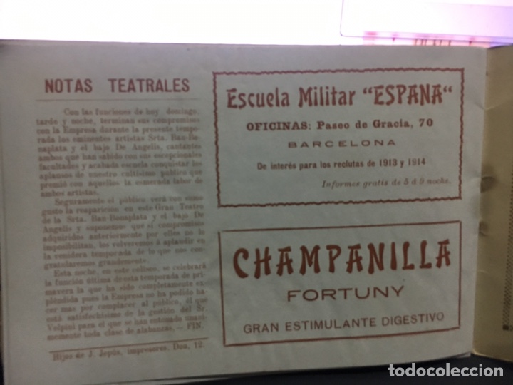 Coleccionismo: Programa Oficial Gran Teatro Del Liceo 1931 - Foto 13