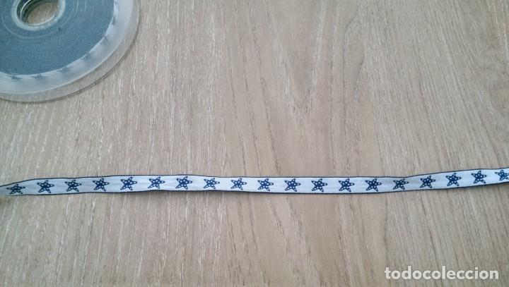 Sammeln: ANTIGUO TAPAPUNTOS &laquo;ESTRELLAS SOBRE FONDO BLANCO&raquo; (1 METRO)
