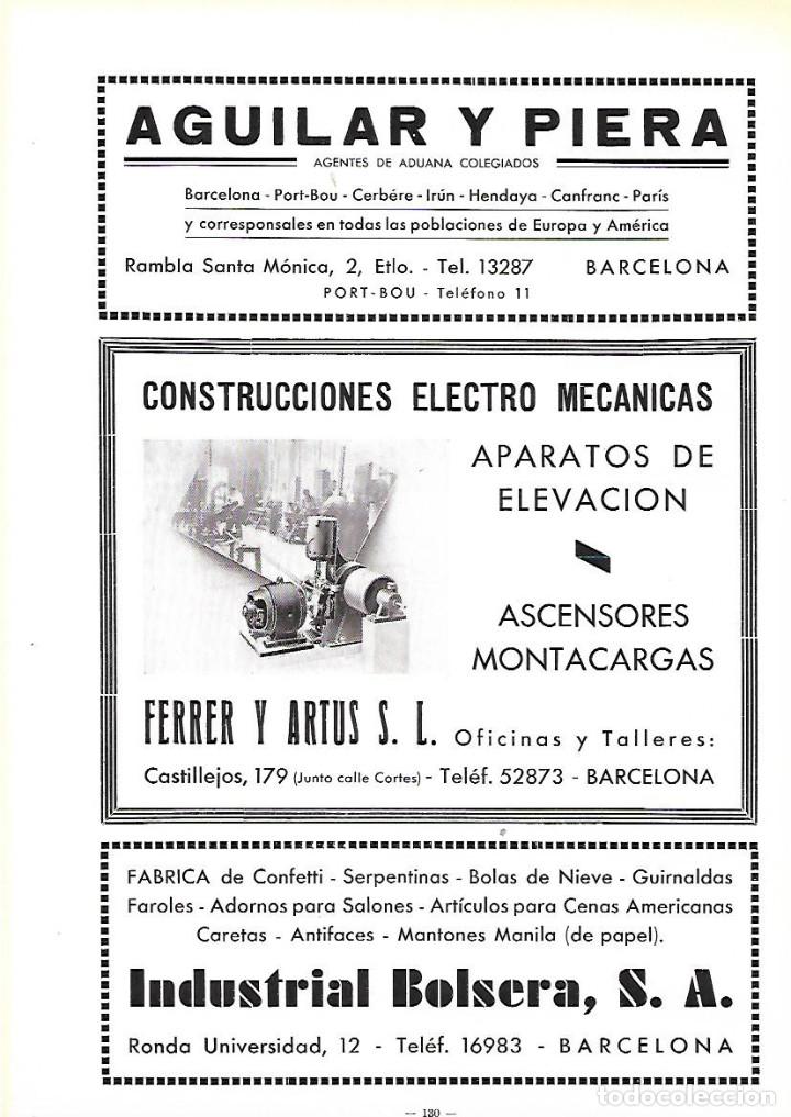 Colecionismo: A&Ntilde;O 1934-35 RECORTE PRENSA PUBLICIDAD FERRER ARTUS ASCENSORES MONTACARGAS APARATOS ELEVACION