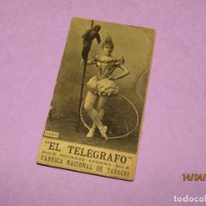 Coleccionismo: ANTIGUA FOTOTÍPIA FOTOGRAFÍA DE JAME DE EL TELÉGRAFO S.A. FABRICA NACIONAL DE TABACOS AÑO 1900-20S.