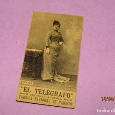 Coleccionismo: ANTIGUA FOTOTÍPIA FOTOGRAFÍA DE FINETTE DE EL TELÉGRAFO SA FABRICA NACIONAL DE TABACOS AÑO 1900-20S
