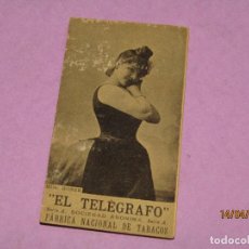 Coleccionismo: ANTIGUA FOTOTÍPIA FOTOGRAFÍA MLLE. GONZE DE EL TELÉGRAFO SA FABRICA NACIONAL DE TABACOS AÑO 1900-20S