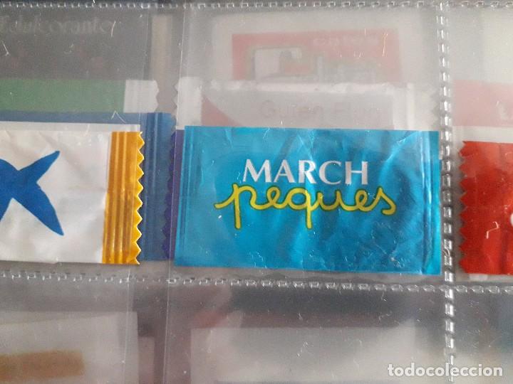 Coleccionismo: papel de caramelo de publicidad, banca March, peques.