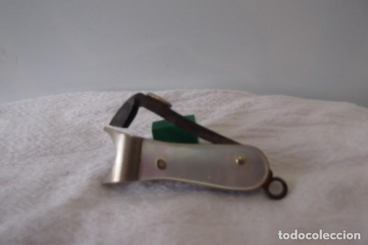 Coleccionismo: &iexcl;&iexcl;Complemento.: CORTADOR DE PUROS - NACAR - ANTIGUO. COLECCION. UTIL. !! - Foto 3
