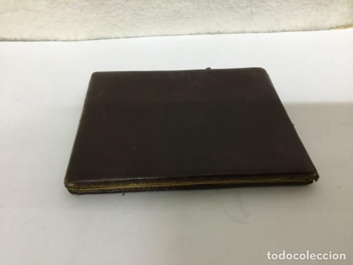 Coleccionismo: Antigua pitillera de cuero - Foto 6