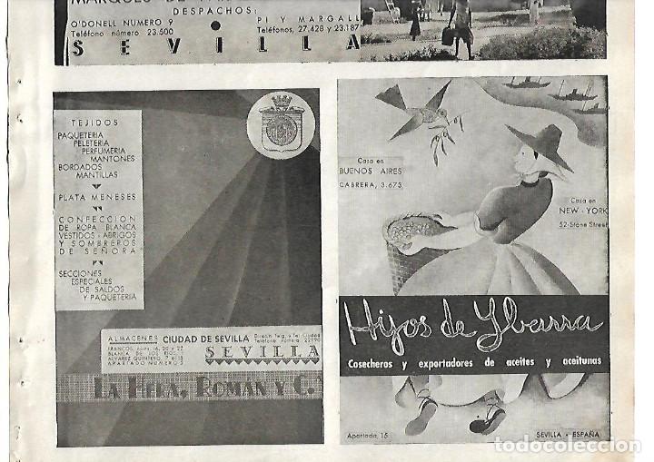 Coleccionismo: A&Ntilde;O 1939 GUERRA CIVIL PUBLICIDAD ALMACENES CIUDAD DE SEVILLA LA HERA ROMAN HIJOS DE YBARRA ACEITE