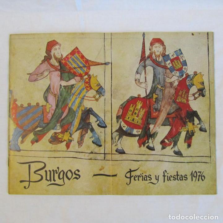 Coleccionismo: Programa de Ferias y Fiestas de Burgos 1976