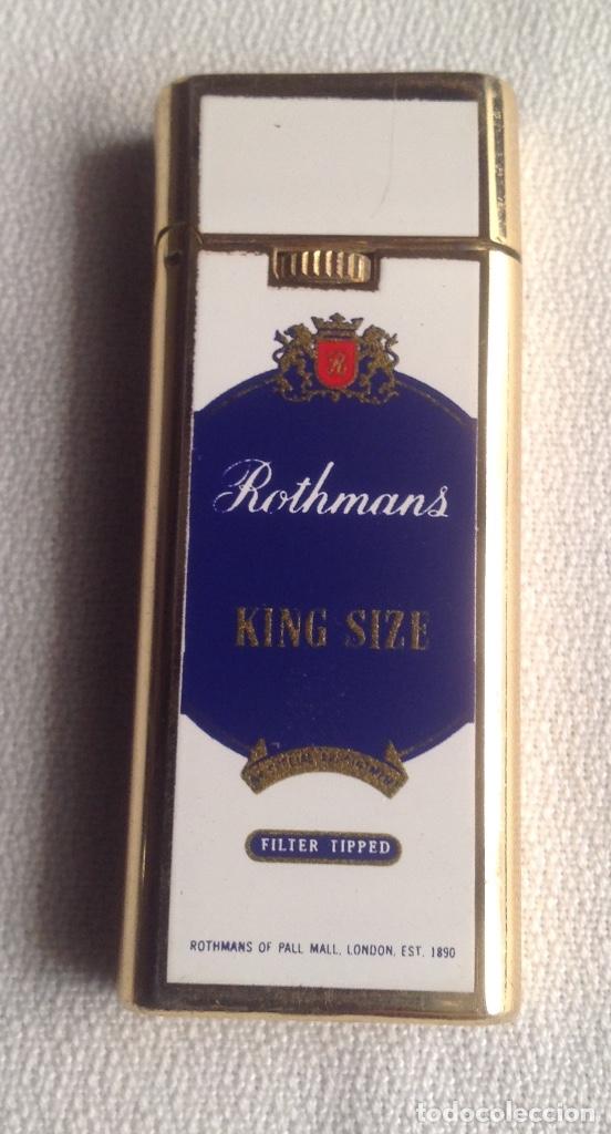 Coleccionismo: MECHERO DE GAS ROTHMANS KING SIZE - Foto 2