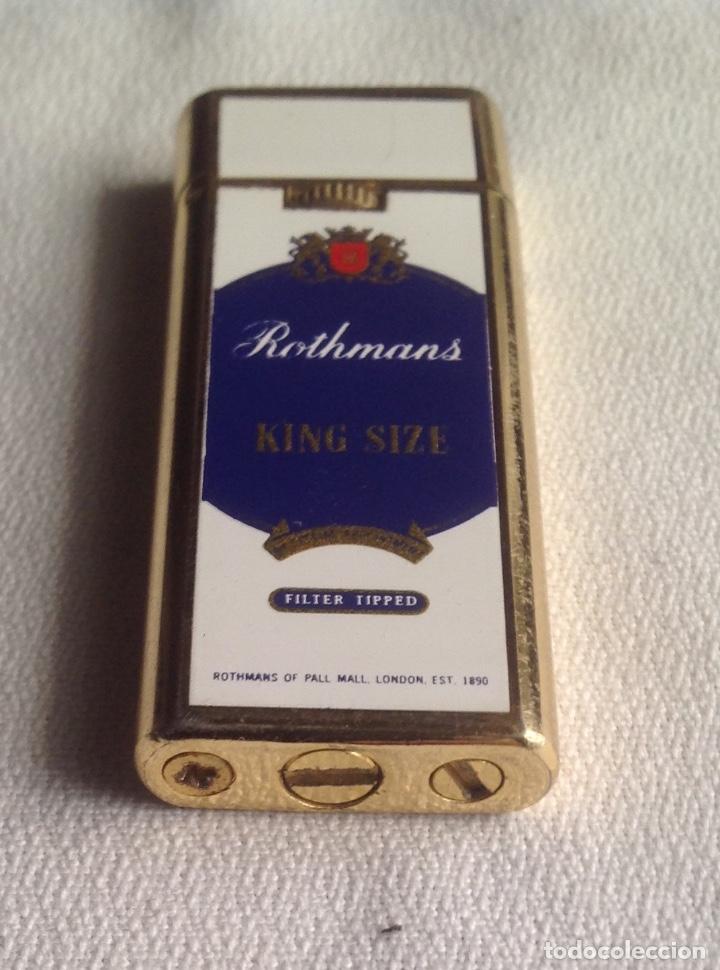 Coleccionismo: MECHERO DE GAS ROTHMANS KING SIZE - Foto 6