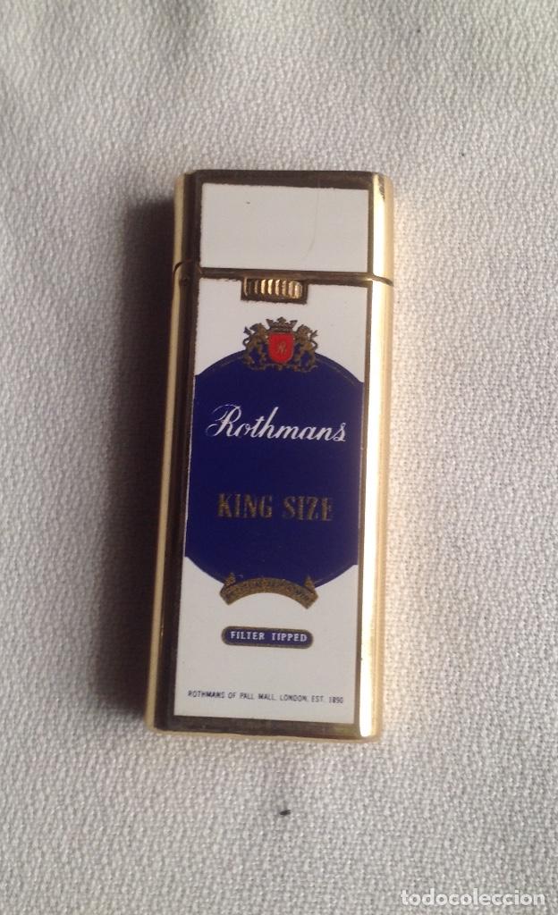 Coleccionismo: MECHERO DE GAS ROTHMANS KING SIZE - Foto 5