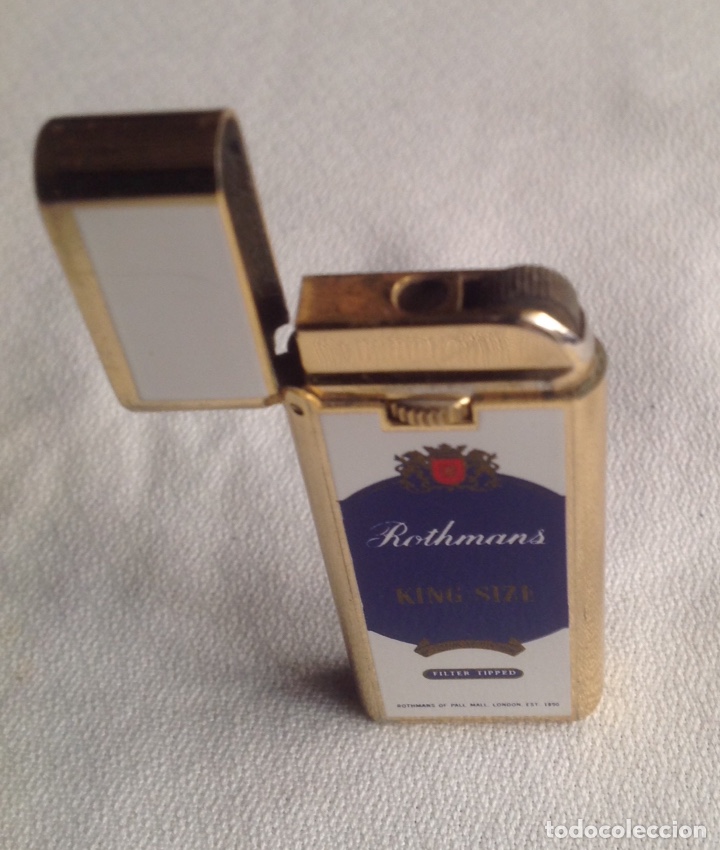 Coleccionismo: MECHERO DE GAS ROTHMANS KING SIZE - Foto 8