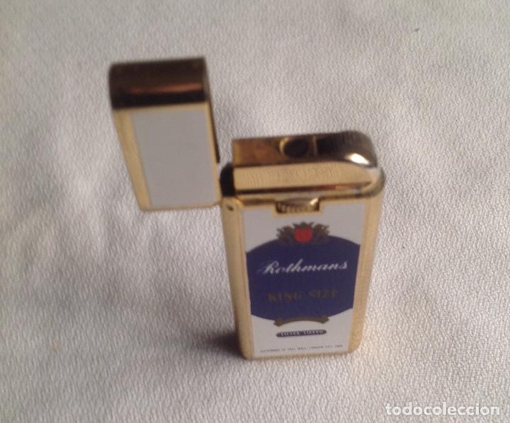 Coleccionismo: MECHERO DE GAS ROTHMANS KING SIZE - Foto 4