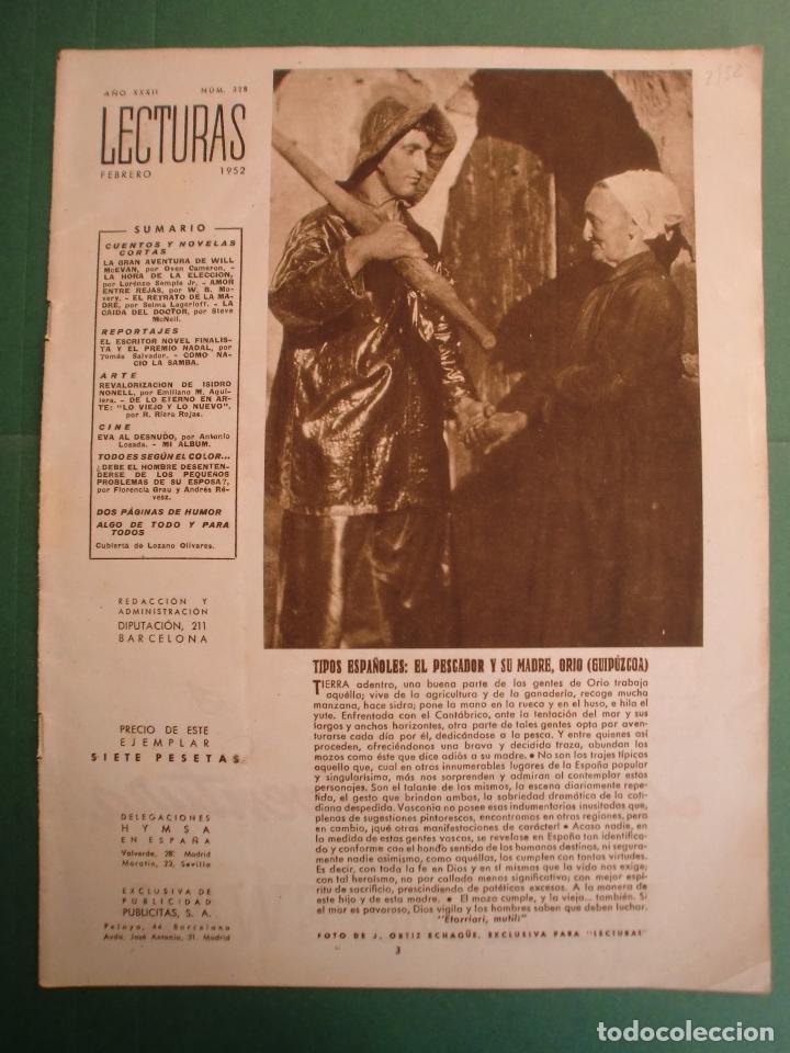 Sammelleidenschaft Papier: TIPOS ESPA&Ntilde;OLES EL PESCADOR Y SU MADRE ORIO GUIPUZCOA FEBRERO 1952
