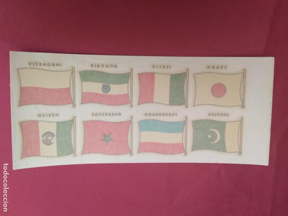 Coleccionismo: CALCOMANIAS ORTEGA . BANDERAS DEL MUNDO . SERIE Z-11