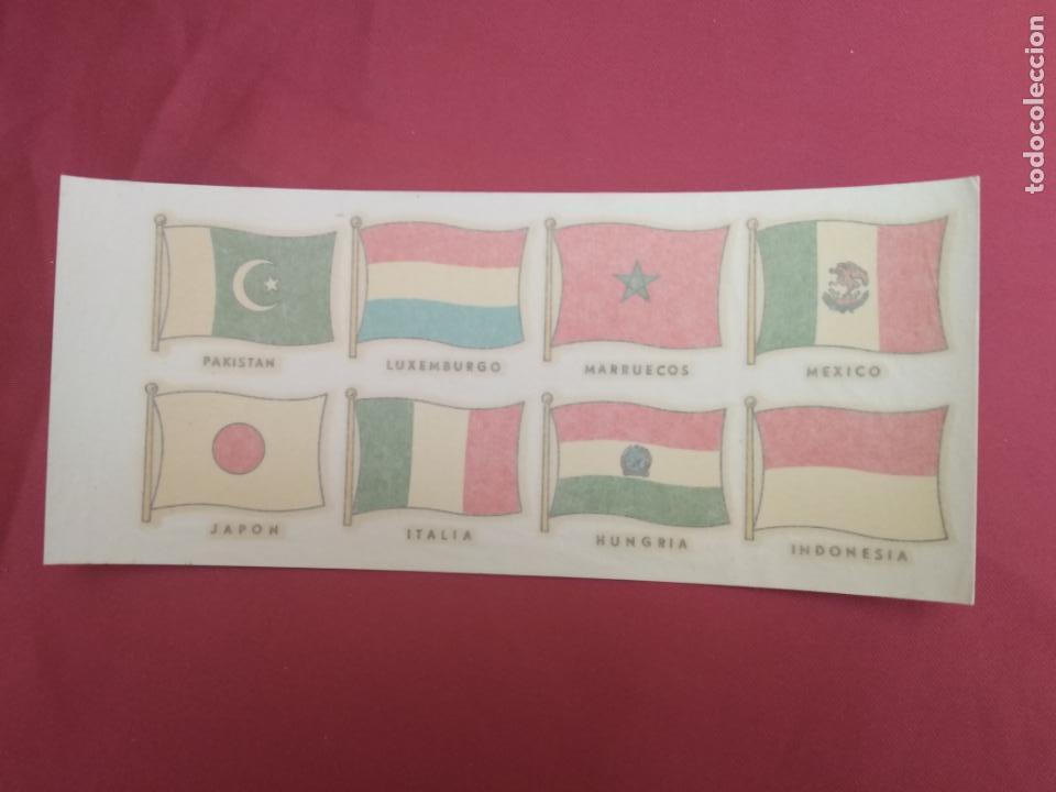 Coleccionismo: CALCOMANIAS ORTEGA . BANDERAS DEL MUNDO . SERIE Z-11