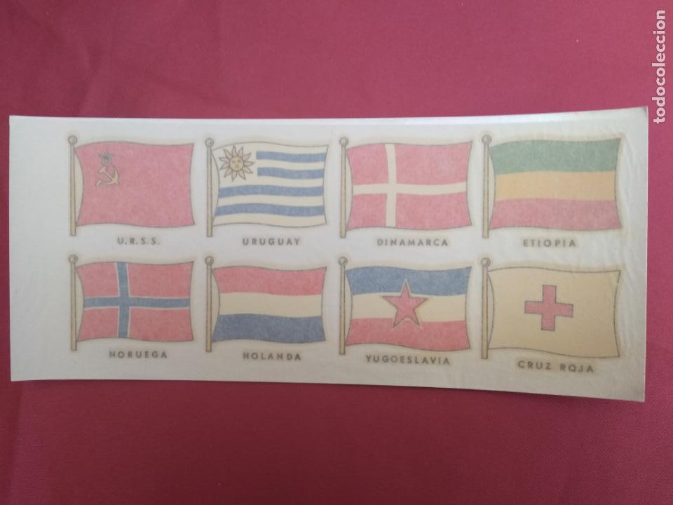 Coleccionismo: CALCOMANIAS ORTEGA . BANDERAS DEL MUNDO . SERIE Z-12