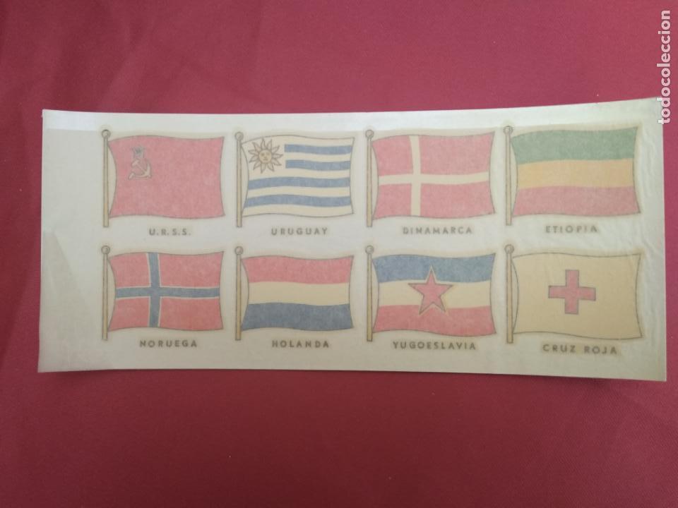 Coleccionismo: CALCOMANIAS ORTEGA . BANDERAS DEL MUNDO . SERIE Z-12