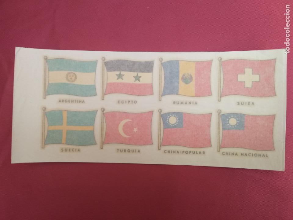 Coleccionismo: CALCOMANIAS ORTEGA . BANDERAS DEL MUNDO . SERIE Z-14
