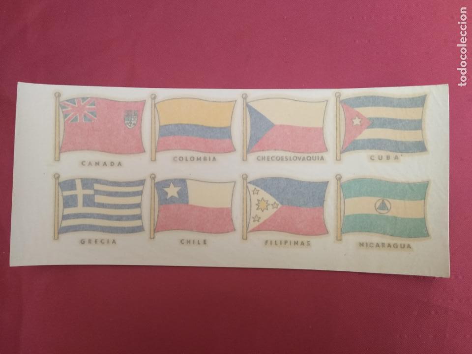 Coleccionismo: CALCOMANIAS ORTEGA . BANDERAS DEL MUNDO . SERIE Z-15