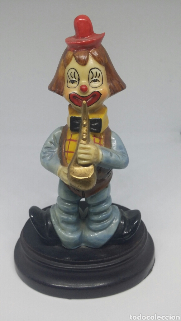 Coleccionismo: Payaso con saxof&oacute;n - Foto 1