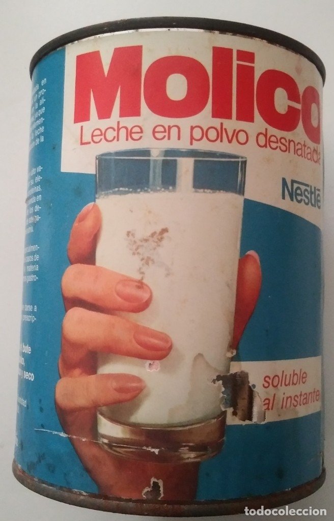 bote leche *molico* sveltesse, leche en polvo d - Compra venta en  todocoleccion
