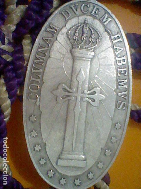 Coleccionismo: MEDALLA COLUMNAM DUCEM HABEMUS VIRGEN PILAR CORDON PROCESIONAL DEVOCIONAL O SIMILAR