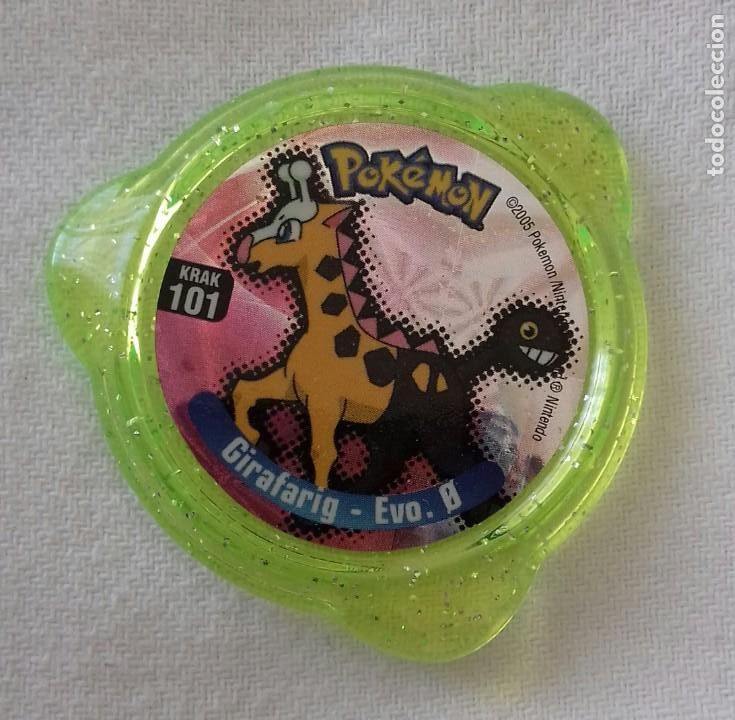 Coleccionismo: Pokemon. Panini. Krak 101. Girafarig.