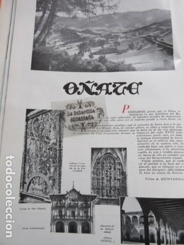 Coleccionismo: ARTICULO 1950 - O&Ntilde;ATE - 1 PAGINA -