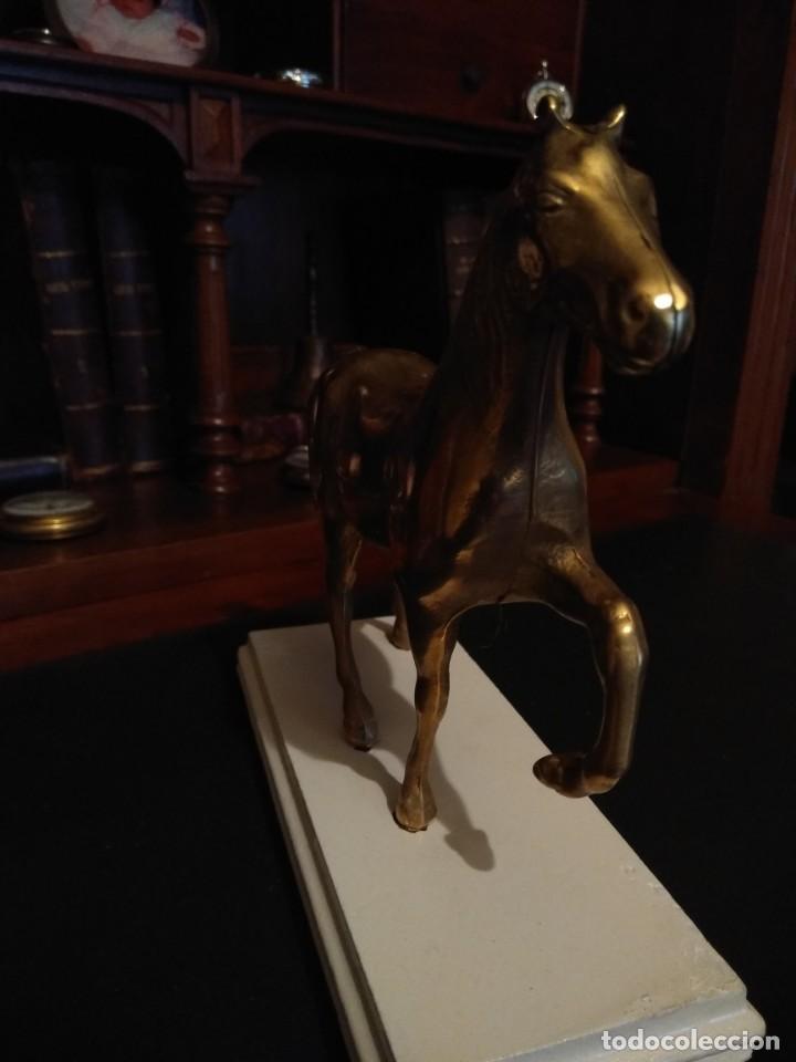 Coleccionismo: Figura de bronce CABALLO - Foto 6