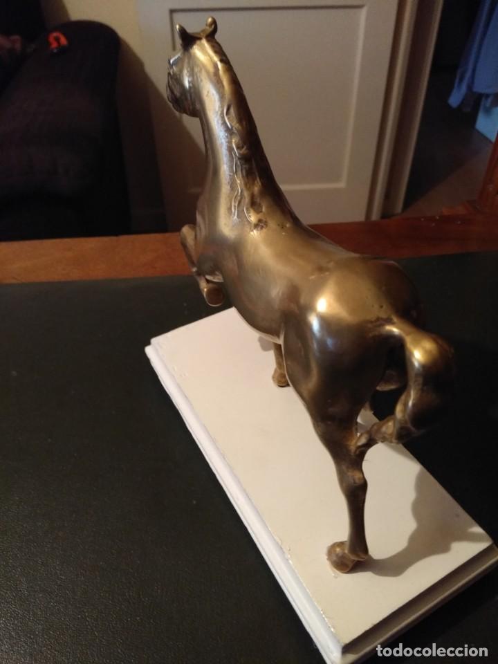 Coleccionismo: Figura de bronce CABALLO - Foto 8