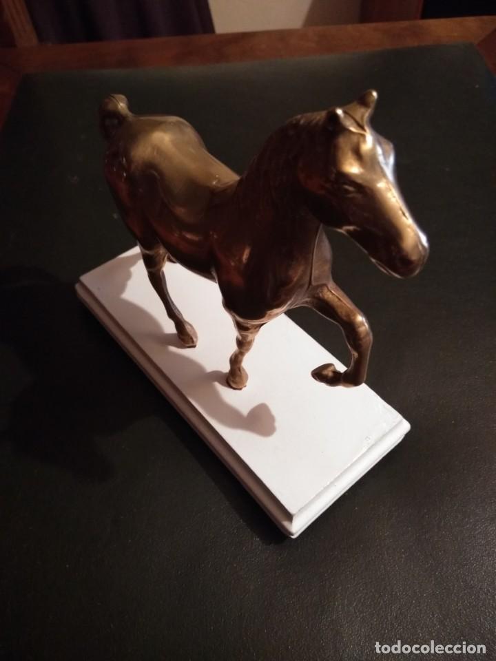 Coleccionismo: Figura de bronce CABALLO - Foto 2