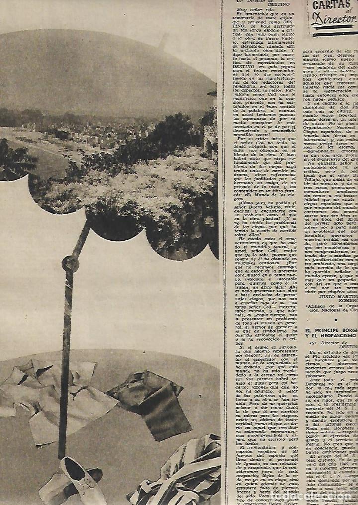 Coleccionismo: A&Ntilde;O 1952 RECORTE PRENSA PUBLICIDAD COMERCIO ALMACENES GALES PASSEIG DE GRACIA BARCELONA MODA