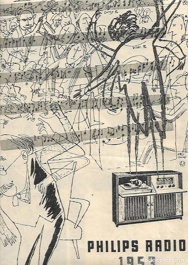 Sammelleidenschaft Papier: A&Ntilde;O 1952 RECORTE PRENSA PUBLICIDAD PHILIPS RADIO RADIOFONOGRAFO GRAN CONCIERTO
