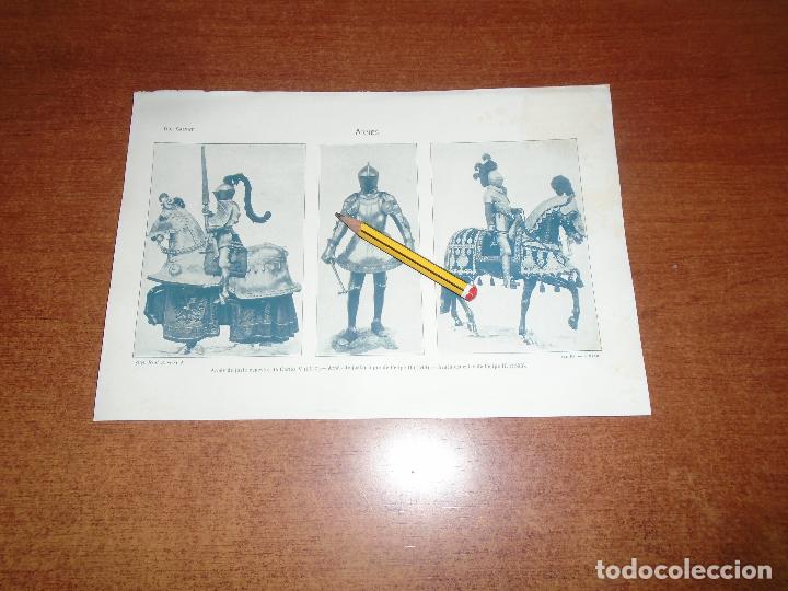 Coleccionismo: ANTIGUA L&Aacute;MINA 1908: ARN&Eacute;S: CARLOS V. FELIPE II. FELIPE III.